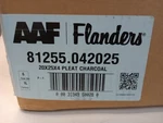 Aaf Flanders 81255.042025 Pleated Carbon Filter 20X25X4 (box Of 6). Fixed Price $195.00.