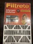 3M Filtrete 16X25X4 Furnace Air Filter Micro Allergen Defense Mpr 1000 Brand New. Fixed Price $19.97.