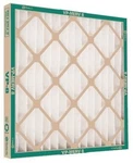 Aaf/flanders 24X25X1 Pleated Filter Merv 8 V-pleat Design Air Quality. Fixed Price $33.56.