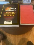 Air Filter Parts Master 66116. Fixed Price $8.27.