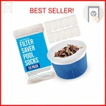 Impresa Pool Skimmer Socks 10-PACK Reusable Nylon Mesh Filter For. Fixed Price $14.40.