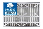 Trion Air Bear 255649-101 Pleated Furnace Filter 16"X25"X3" Merv 8. Fixed Price $29.76.