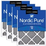 Home Furnace Filter Replacement - Nordic Pure Merv 12 Pleated 4 Pack. Fixed Price $89.99.