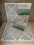 Filterbuy 20X20X4 Pleated Air Filters, Replacement Hvac Furnace (merv 8)USA. Fixed Price $35.00.
