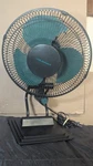 Vintage Lakewood LW/12DSK Fan Black Green 3-SPEED Oscillating Usa. Fixed Price $24.99.