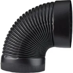 (1)-IMPERIAL Single Wall 90 Deg 8 In. Crimped Stove Pipe Elbow BM0025. Fixed Price $43.89.