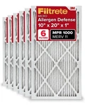 Filtrete 10X20X1 Air Filter Mpr 1000 Merv 11, Pack (604F). Fixed Price $58.49.