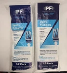 2CT Purafilter 2000 Vent Filters 4'X12" Pack Pf New Sealed. Fixed Price $7.99.