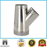 8 In. 6 X Wye, Transitions Single Airflow Into 2 Round Ducts. Fixed Price $22.99.