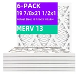 Qingzhug 19 7/8X21 1/2X1 Merv 13 Pleated Air Filter 6-PACK. Fixed Price $89.99.
