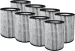 Nispira 2-IN-1 Hepa Carbon Filter For Three Musketeers Air Purifier AM-1A 8 Pk. Fixed Price $57.99.