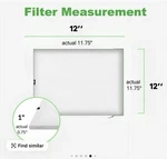 Reair Washable And Reusable Filter For Hvac Furnace, Mrev Mac. Fixed Price $20.00.
