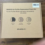 Genuine Renpho Air Purifier Filter Set For Models RP-AP001/ RP-AP001S/ RP-AP002. Fixed Price $17.99.