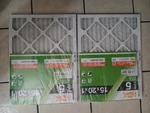 15IN 20IN 1IN Standard Hdx Pleated Air Filter Fpr Merv 8 Dust & Pollen 2PK. Fixed Price $8.99.