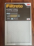 Filtrete 16X25X1 Air Filter, Mpr 2800, Merv 14, Healthy Living Ultrafine. Fixed Price $65.00.