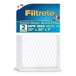 Filtrete 20X30X1 Furnace Air Filter, Merv 13, Mpr 1900, Premium Allergen,.... Fixed Price $70.00.