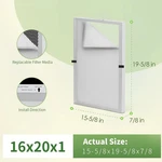 16X20XX1 Permanent Washable Electrostatic Furnace Air Filter Dust Electronic. Fixed Price $21.00.