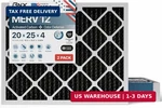 Bnx Trufilter 20X25X4 (19.5'' 24.5'' 3.63'' Slim Fit) Merv 12 Activated Carb. Fixed Price $141.30.