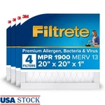 Merv 13 Furnace Air Filter 4 Pack Premium Electrostatic Home Cleaner New. Fixed Price $119.74.