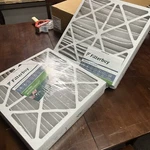 (2) Filterbuy 20X20X4 Pleated Air Filters Replacement For Hvac Furnace (merv 13). Fixed Price $48.84.