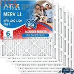 Merv 11 Air Filter Pleated 21.5X23.5 Energy Efficient Dust Pollen Dander New. Fixed Price $99.11.