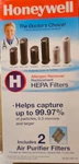 New Honeywell Type Hepa Filters Qty 6 Total Oem Genuine. Fixed Price $19.77.