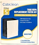 Cabiclean C545 H13 True Hepa & Carbon Replacement Filter Set For Air Purifiers. Fixed Price $26.50.