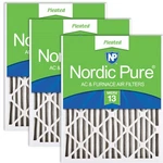 Nordic Pure 16X20X2 (15 1/2 19 3/4) Pleated Merv 13 Air Filters Pack. Fixed Price $58.12.