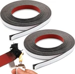 2 Rolls Intumescent Smoke Seal Tape Flexible Expanding Fire Door Strips Ad. Fixed Price $53.41.