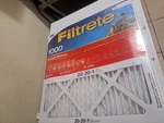 3M Filtrete 20X20X1 MPR1000 MERV11 Allergen Defense Electrostatic Air Filter New. Fixed Price $25.00.