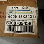 Purolator Aero-cell AC60 Merv 11 Air Filter Pneumatic 24X12X12 5360702459. Fixed Price $85.00.