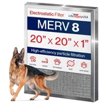 20X20X1 Electrostatic Air Filter, Merv 8, Washable, Reusable Furnace Ac/hvac .... Fixed Price $65.89.