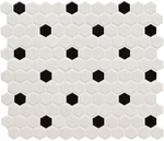 Ackland AKM-P-12X10HXM-CA 10" 12" Porcelain Geometric Wall Monarch. Fixed Price $113.83.