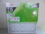 Hdx 18IN. 1IN. Standard Pleated Furnace Air Filter Fpr 5 Merv 8, 18PK.. Fixed Price $63.71.