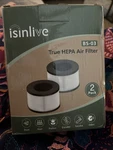 Two Pack Isinlive BS-03 True Hepa Air Filter Stage Fits Partu And Slevoo. Fixed Price $17.99.