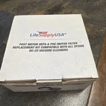 Post & Pre Motor Hepa Filter Replacement Kit Fitsdyson DC25 Vacuums Part ER127. Fixed Price $10.00.