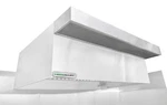 Hoodmart 8' X 48" Psp Perf Supply Plenum Makeup Air Commercial Kitchen. Fixed Price $3611.37.
