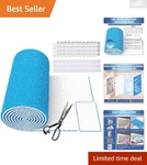 Efficient Air Quality Solution: 16"X90" Merv 8 Cut-to-fit Filters For Home. Fixed Price $29.99.