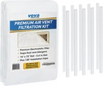Premium Air Vent Filters For Home & Ac - 72"" X 16"" Electrostatic Media Kit Wit. Fixed Price $29.57.