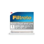 14X14X1 Air Filter Mpr 300 Merv 5 Dust Reduction. Fixed Price $13.11.