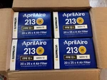 Qty - Aprilaire 213 Filter (20 X 25 4IN, Merv: 13) Pack Of Genuine Oem. Fixed Price $190.00.