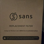 Sans SAPAF01 Three Stage Hepa 13 Carbon Activated Air Filter For Purifier. Fixed Price $32.99.