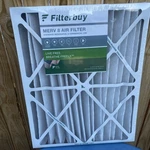 Filterbuy 20X25X4 Air Filters, Replacement For Hvac Furnace (merv 8) Two Pack. Fixed Price $40.00.
