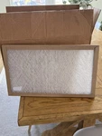 Grainger Air Handler Filter (lot Of 10) Open Box 12X20X1 Fiberglass. Fixed Price $31.50.