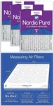 Nordic Pure 16X25X2 Merv 8 Pleated Furnace Air Filters 3 Pack. Fixed Price $59.99.