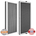 Slirceods 2-PACK Jaf Nda JF888 Air Purifier Filters H13 3-STAGE Activated Carbon. Fixed Price $83.43.