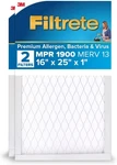 Filtrete Furnace Air Filter, Merv 13, Mpr 1900, 16X25X1, White. Fixed Price $42.99.