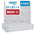 Aerostar 21X21X1 Air Filter Merv 11 (for Allergies, Dust, Lint, Mold, Pet Dan.... Fixed Price $63.34.