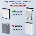 2 Pack Vital 100S True Hepa Replacement Filter For Levoit And Vita.... Fixed Price $38.95.