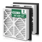 20X20X3 Merv 13 Pleated Air Filter Replacement Compatible With Zephyr Vgf Ser.... Fixed Price $82.57.